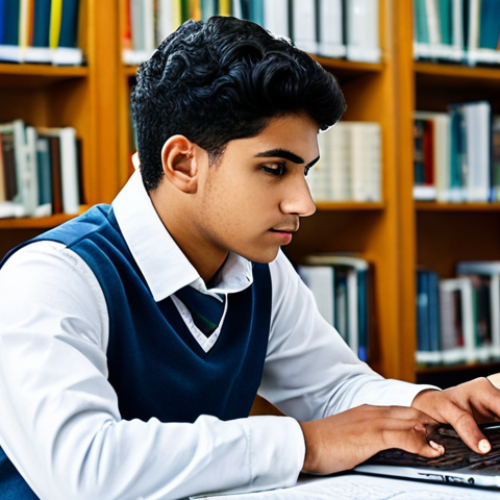 Home 21 A focused young professional, perhaps of Middle Eastern descent, sits diligently at a clean, modern desk in a well-lit study room or library. They are fully clothed in modest, comfortable study attire, deeply engrossed in textbooks and a laptop, with a detailed mind map or diagram related to fire safety concepts visible. The atmosphere is calm and studious, emphasizing dedication and mental preparation for a complex exam. Perfect anatomy, correct proportions, natural pose, well-formed hands, proper finger count, natural body proportions. Safe for work, appropriate content, fully clothed, modest, professional photography, high quality.